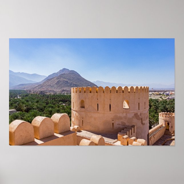 Nakhl Fort, Oman Poster (Front)