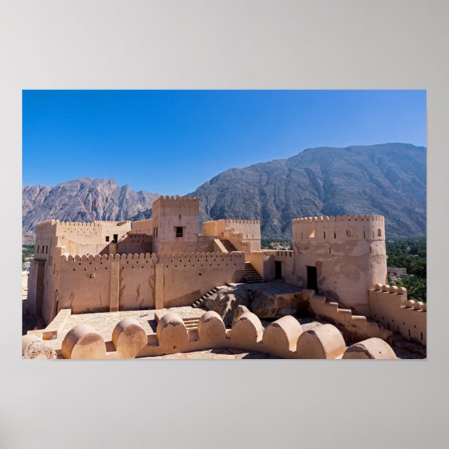Nakhl Fort, Oman Poster (Front)