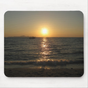 Naklua Beach Sunset .. Pattaya, Chonburi, Thailand Mouse Pad