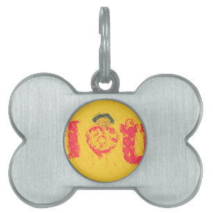 Nakupenda - I Love U Swahili Word Text Meaning Art Pet ID Tag