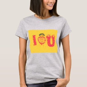 Nakupenda - I Love U Swahili Word Text Meaning Art T-Shirt