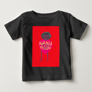 Nakupenda Love Art – Swahili Heart Design Baby T-Shirt