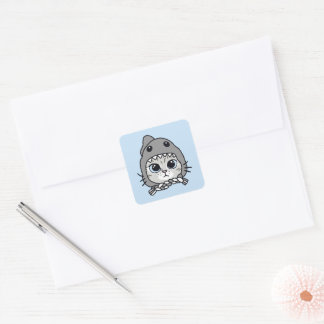 Nala Shark Square Sticker