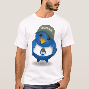 Nalts Twitter Bird Fractal T-Shirt