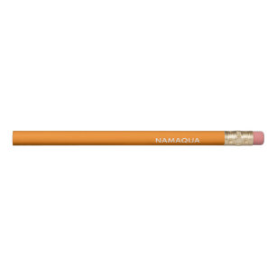 Namaqua orange color name pencil