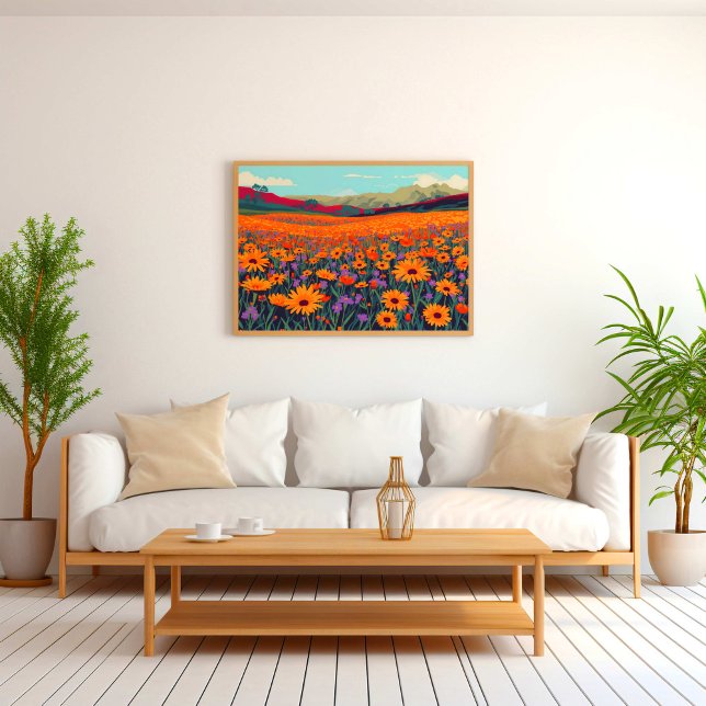 Namaqualand Wildflower Field Poster (Creator Uploaded)