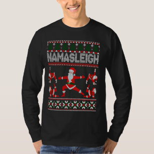 Namasleigh Ugly Christmas Sweater Meme Santa Claus