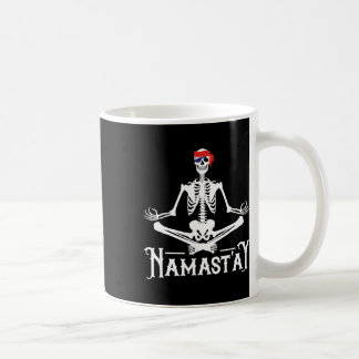 Namast'ay Yoga Pirate Pun Yogi Teacher Meditation Coffee Mug