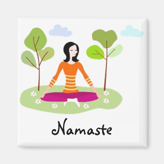 Namaste4- Magnet (Front)