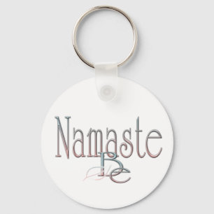 Namaste 2 key ring