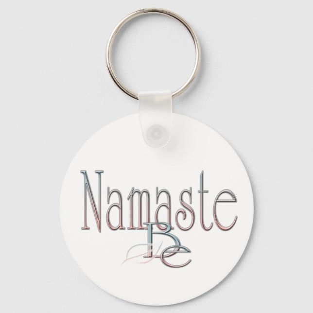 Namaste 2 key ring (Front)