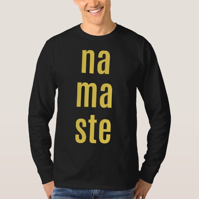 namaste 36 T-Shirt (Front)