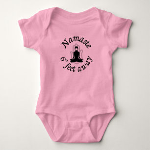 Namaste 6' Feet Away Baby Bodysuit