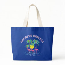 Namaste Beaches Zen Yoga Tropic Fun Graphic