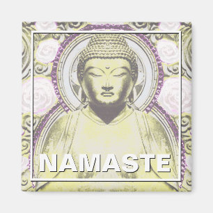 Namaste Buddha Magnet