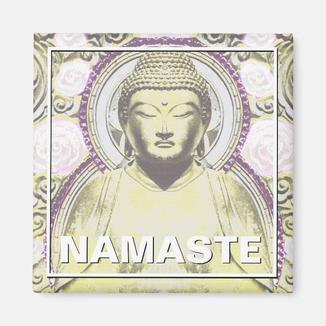 Namaste Buddha Magnet (Front)