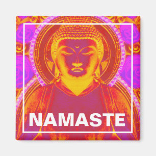 Namaste Buddha Magnet