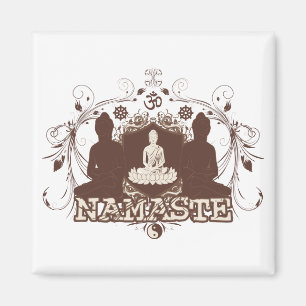 Namaste Buddha Magnet