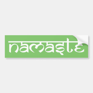 Namaste Bumper Sticker