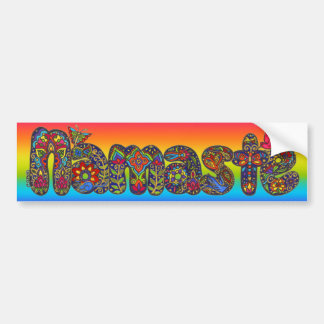 Namaste Bumpersticker by ArtHarmonyCreations Bumper Sticker