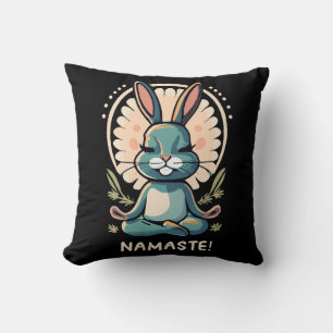 namaste bunny yoga rabbit meditation cushion