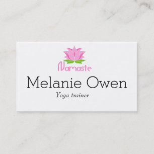 Namaste Business Card