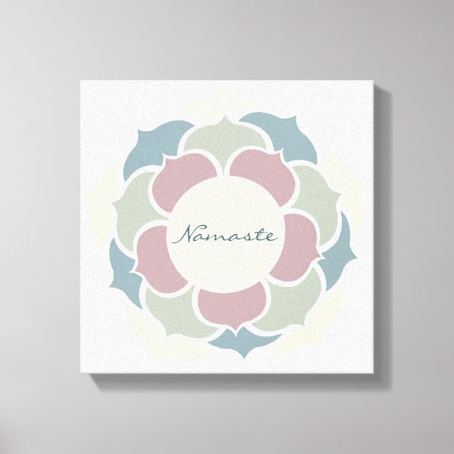 Namaste Canvas Print (Front)