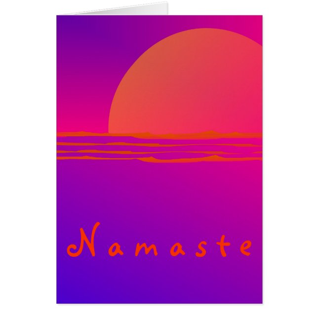 Namaste Card (Front)