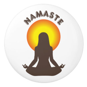 Namaste Ceramic Knob