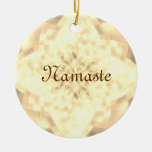 Namaste Ceramic Tree Decoration