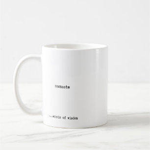 Namaste  coffee mug