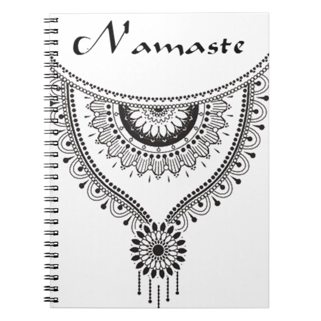 Namaste Collection Spiral Notebook (Front)