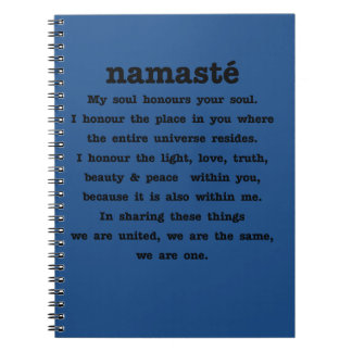 Namaste Collection Spiral Notebook