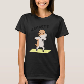 Namaste Cute Goat Doing Yoga T-Shirt