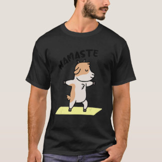 Namaste Cute Goat Doing Yoga T-Shirt