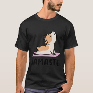 Namaste - Cute Goat Yoga T-Shirt