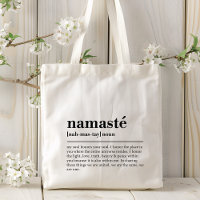 Namaste Definition Yoga Modern Minimal Meditation