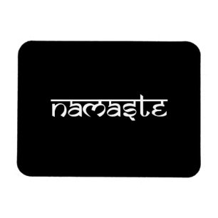 Namaste Design on Sanskrit Style Magnet
