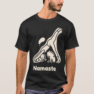 Namaste Dog Yoga T-Shirt