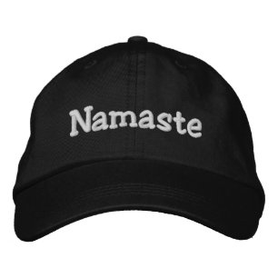 Namaste Embroidered Hat