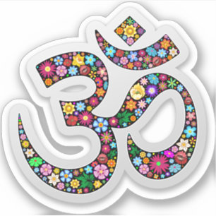 Namaste Floral Symbol Art