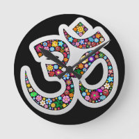 Namaste Floral Symbol Art
