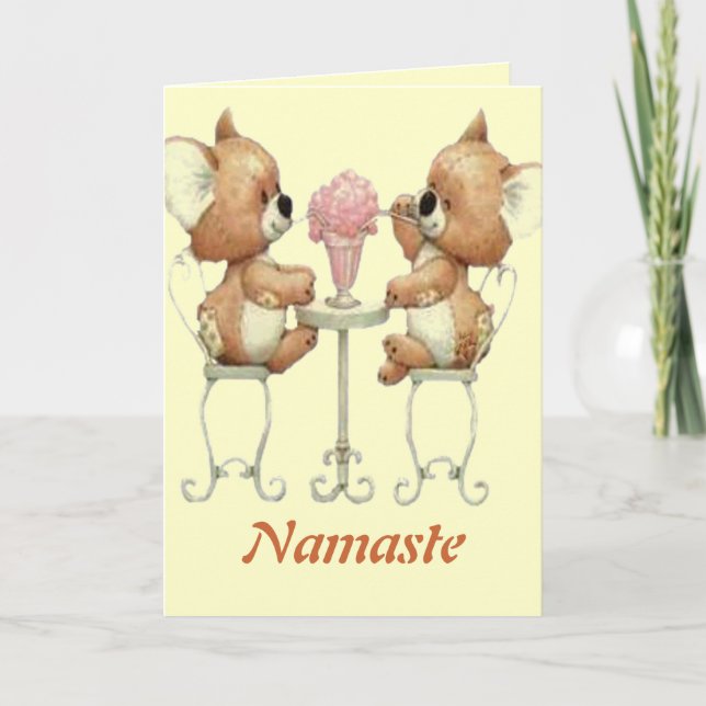Namaste Friend Card (Front)
