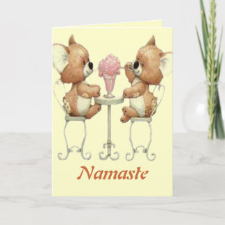 Namaste Friend Card