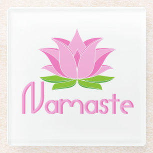 Namaste Glass Coaster