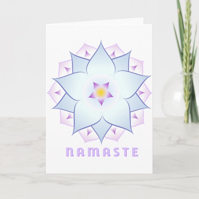 Namaste Greeting Card (Front)