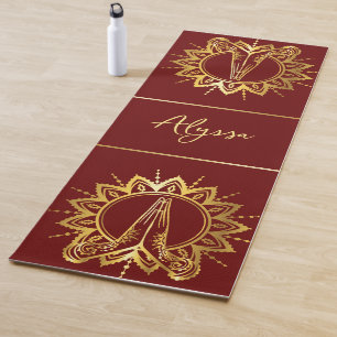 Namaste Hands Yoga Mat