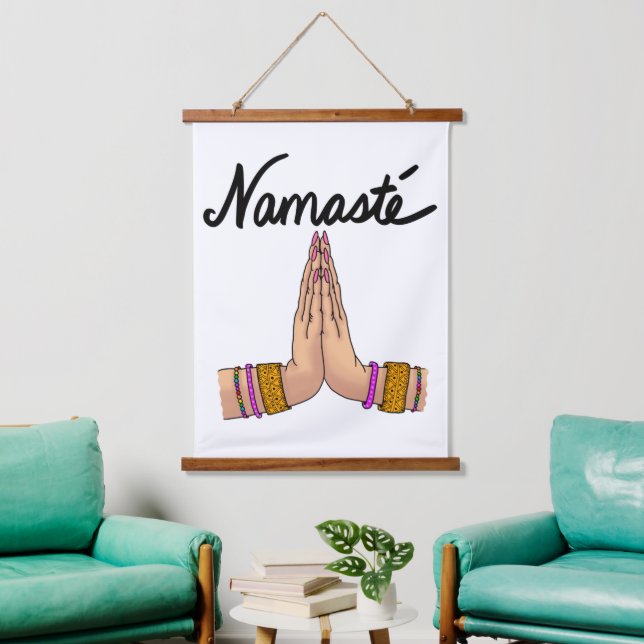 Namaste" Hanging Tapestry (Living Room)