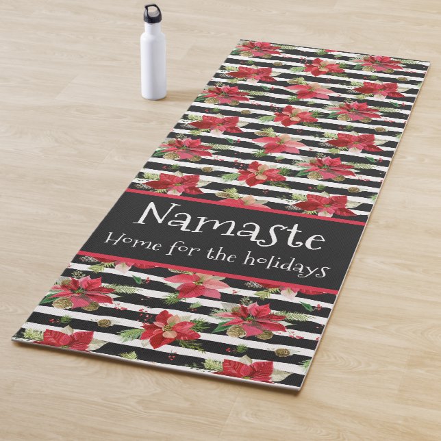 Namaste Home for the Holidays Yoga Mat 2 (In Situ)