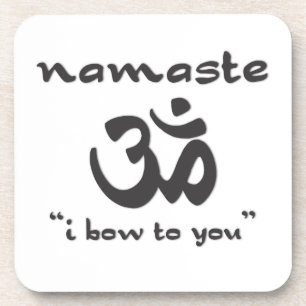 Namaste - I Bow To You Coaster